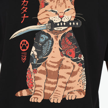 T-Shirt Samurai Zwart
