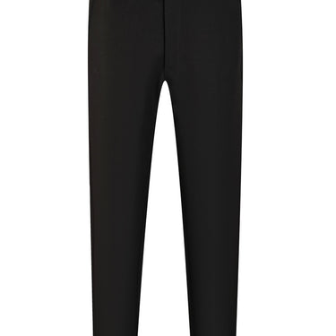 Straight fit pantalon zwart