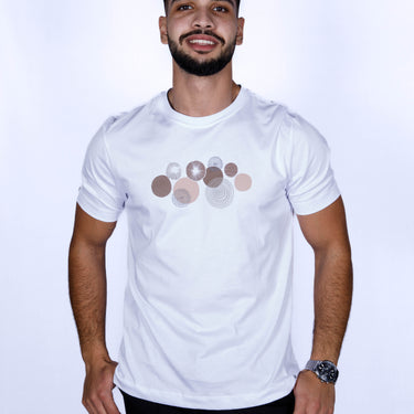 Vanganza T-Shirt 3D-Druck Weiß