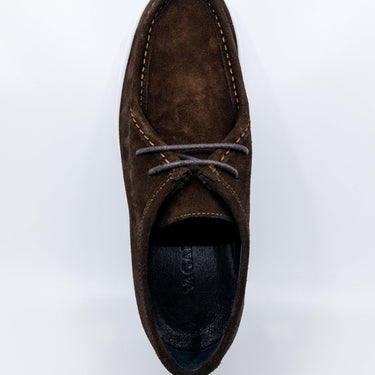 Braune Sneaker-Loafer aus Leder